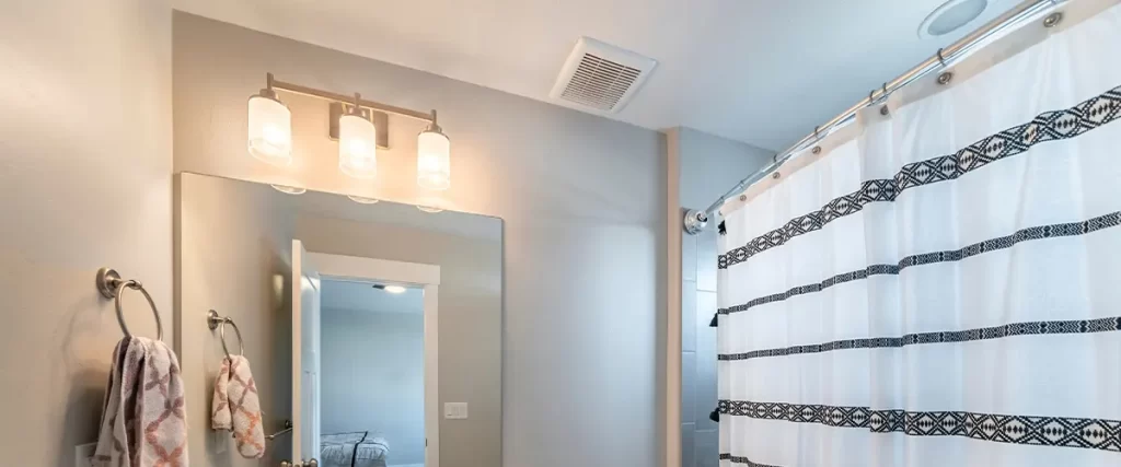 bathroom with fan