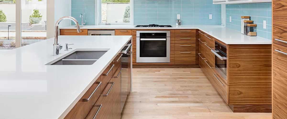 lvp flooring in kitchen